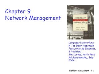 Chapter 9 Network Management