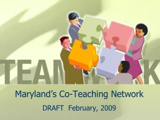 Maryland’s Co-Teaching Network