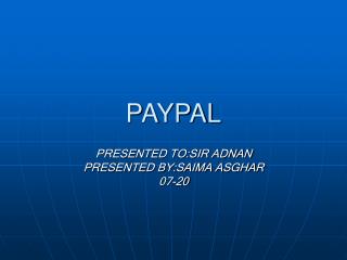 PAYPAL