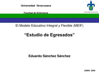 El Modelo Educativo Integral y Flexible (MEIF)
