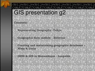 GIS presentation g2