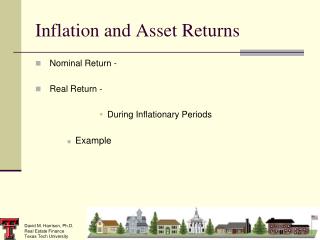 Inflation and Asset Returns