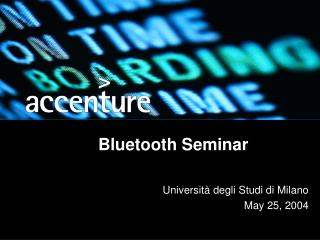 Bluetooth Seminar