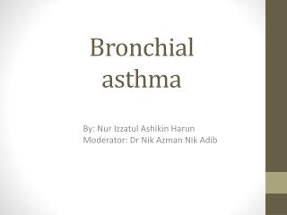 Bronchial asthma