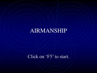 AIRMANSHIP