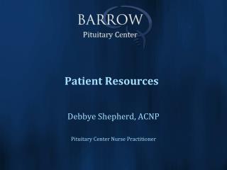 Patient Resources