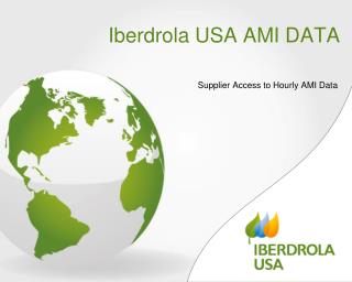 Iberdrola USA AMI DATA