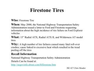 Firestone Tires