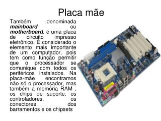 Placa mãe