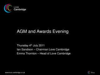 AGM and Awards Evening