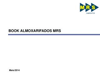BOOK ALMOXARIFADOS MRS