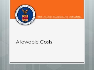 Allowable Costs