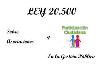 LEY 20.500