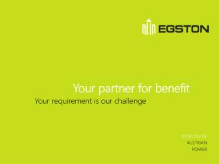 Your partner for benefit