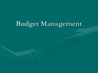 Budget Management
