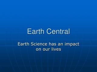 Earth Central