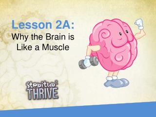 Lesson 2A : Why the Brain is Like a Muscle