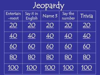 Jeopardy