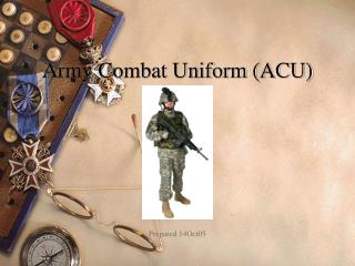 Army Combat Uniform (ACU)