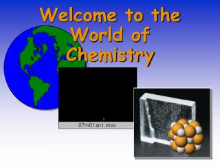 Welcome to the World of Chemistry