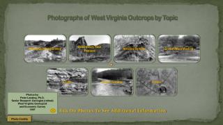 Photographs of West Virginia Outcrops by Topic