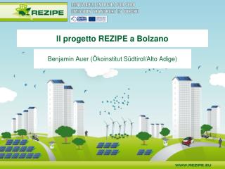 Il progetto REZIPE a Bolzano