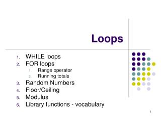 Loops