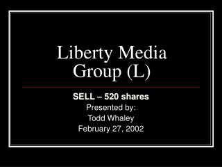 Liberty Media Group (L)