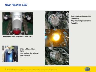 Rear Flasher LED