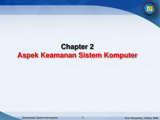 Chapter 2 Aspek Keamanan Sistem Komputer