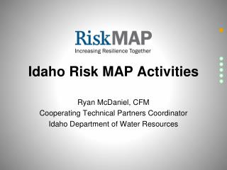 Idaho Risk MAP Activities