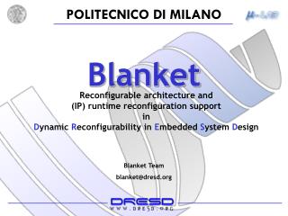 Blanket Team blanket@dresd