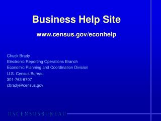 Business Help Site census/econhelp