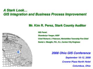 A Stark Look… GIS Integration and Business Process Improvement