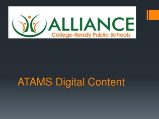 ATAMS Digital Content