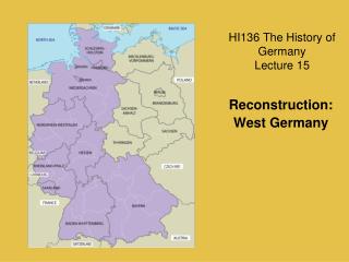 HI136 The History of Germany Lecture 15