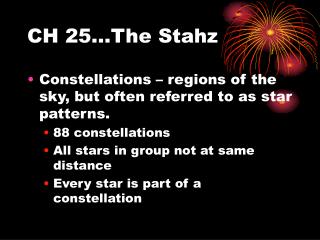 CH 25…The Stahz