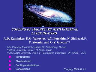COOLING OF MAGNETARS WITH INTERNAL LAYER HEATING