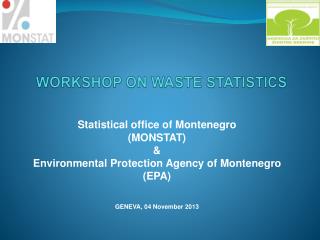 WORKSHOP ON WASTE STATISTICS