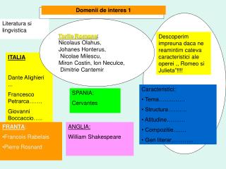 Domenii de interes 1