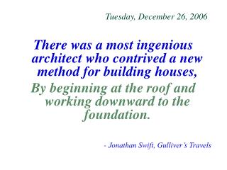 Tuesday, December 26, 2006