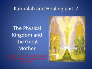 Kabbalah and Healing part 2