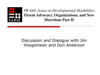 Discussion and Dialogue with Jim Hoegemeier and Don Anderson