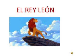 EL REY LEÓN