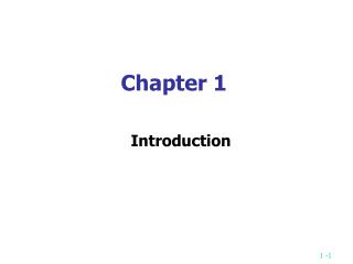 Chapter 1