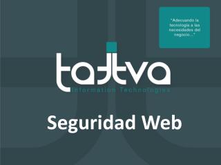 Seguridad Web