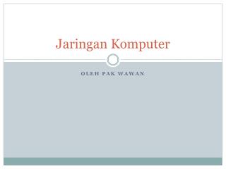 Jaringan Komputer