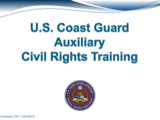 U.S. Coast Guard Auxiliary Civil Rights Training