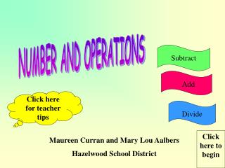 Maureen Curran and Mary Lou Aalbers Hazelwood School District