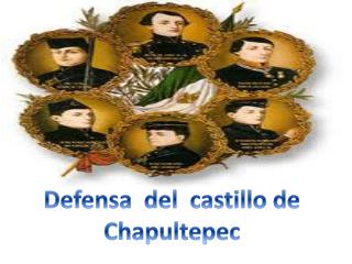 Defensa del castillo de Chapultepec